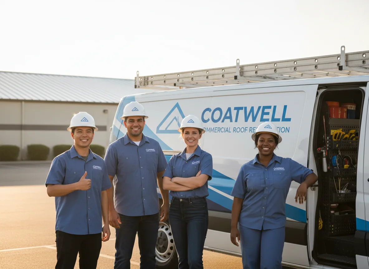 Commercial roof coating company in Jefferson, OR